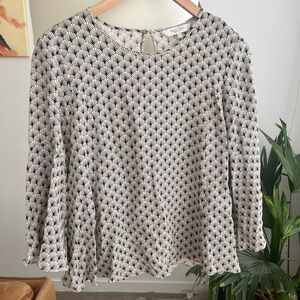 Part Two Copenhagen Bell Sleeve Top